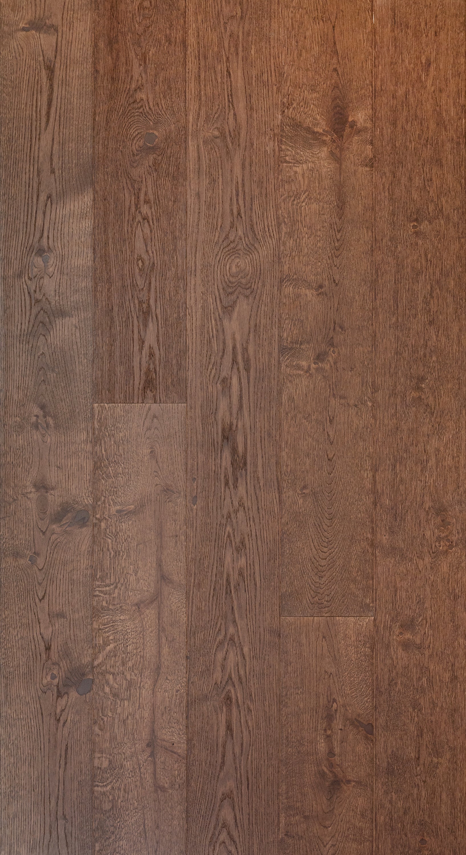 Dąb Rustic Brown lakier, szczotka, faza V4