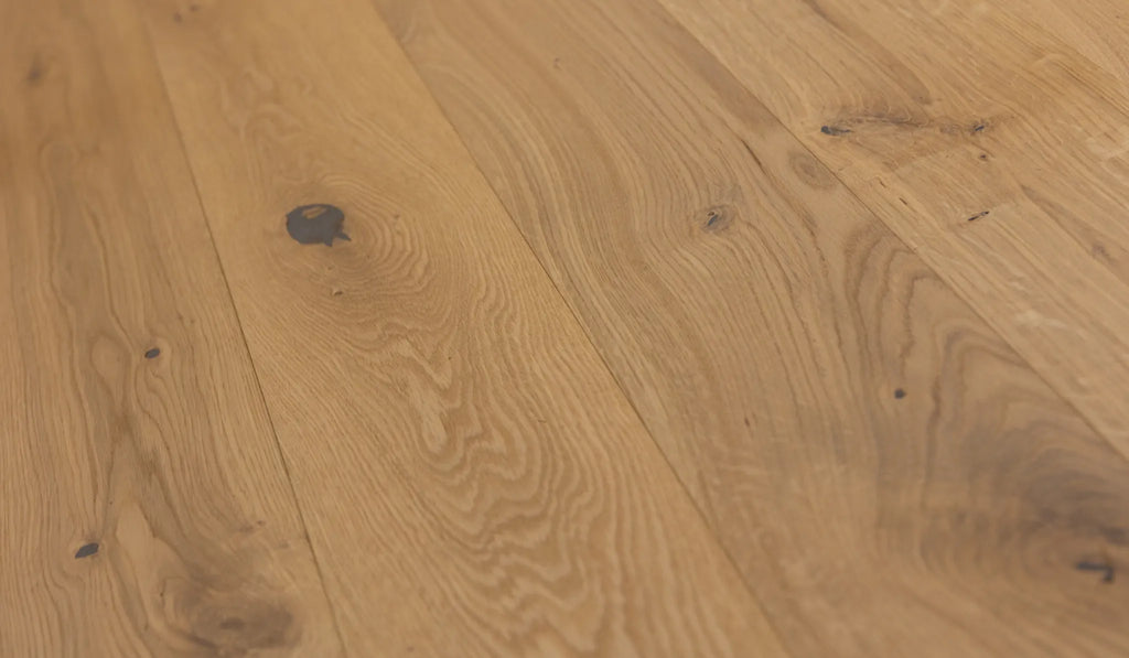 Deska Dąb Rustic White olej naturalny, szczotka, faza V4