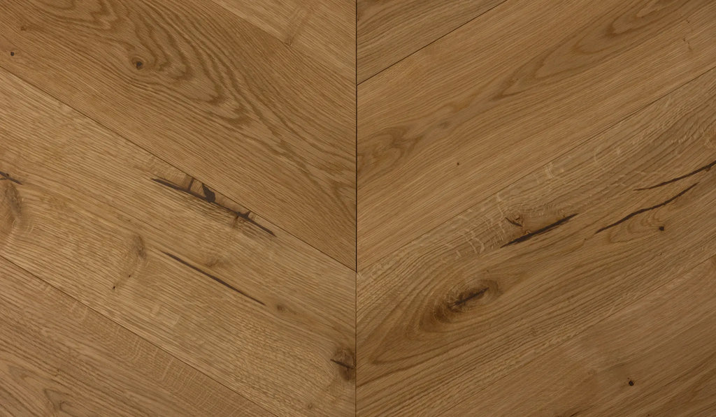 Jodła węgierska Dąb Rustic olej UV, szczotka, faza V4