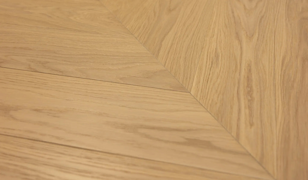 Jodła francuska Chevron Dąb Select Raw Wood lakier, szczotka, faza V4